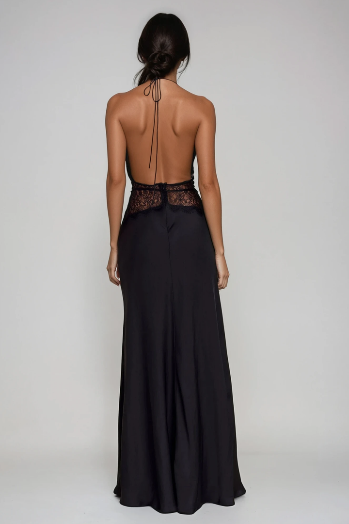 Kaia Plunge Maxi Dress