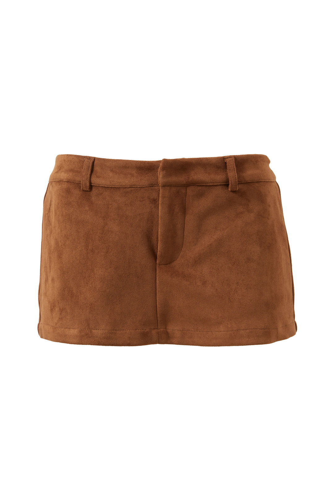 Brook Faux Suede Skort
