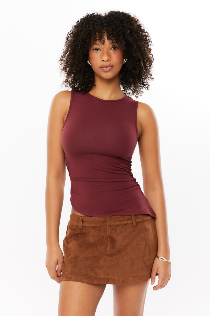 Brook Faux Suede Skort