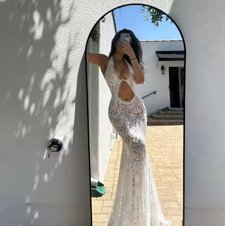 Amalie Lace Maxi Dress